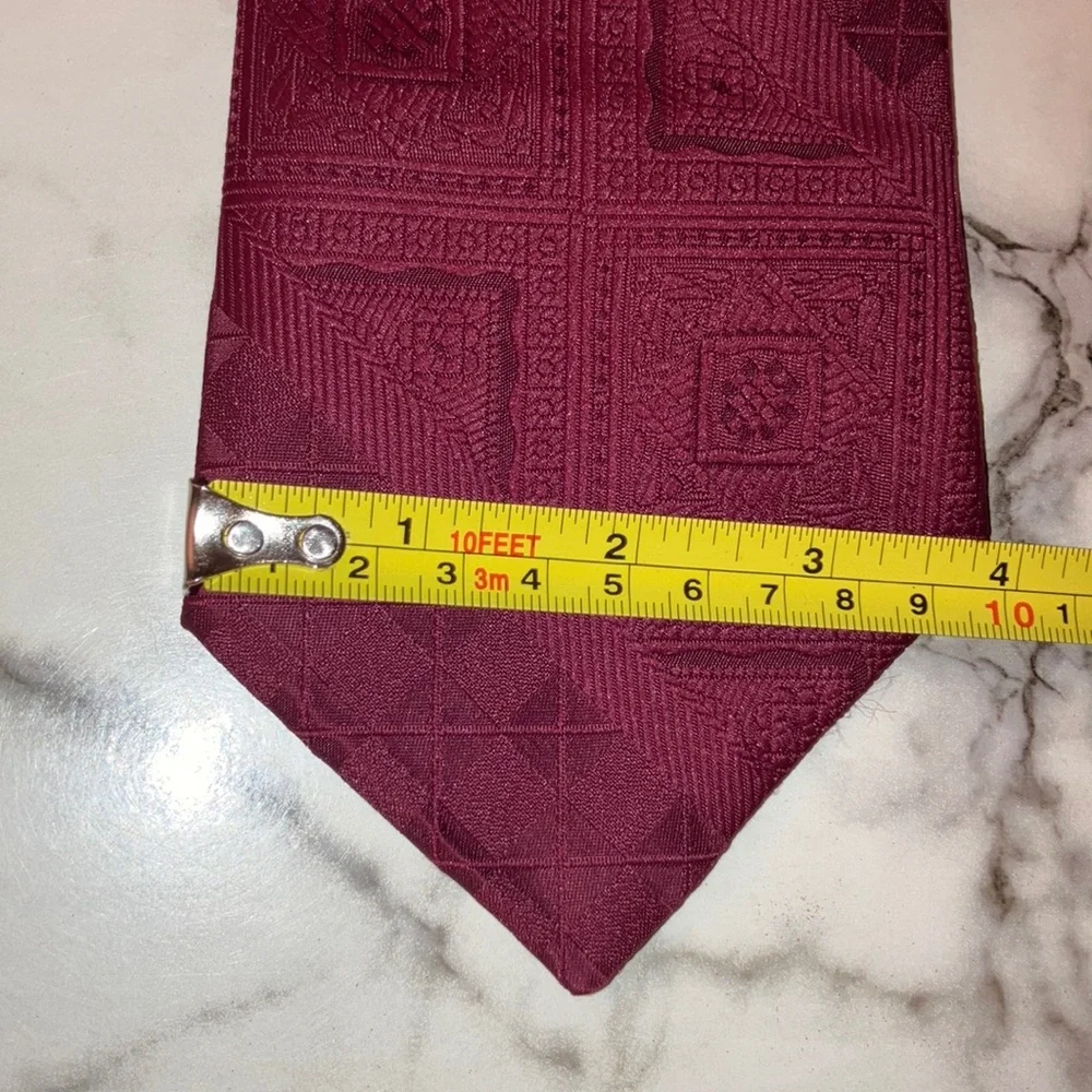 Vintage Men's Tie Set - Green, Burgundy, and‎ Brown